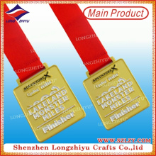 Aleación de zinc Custom Design Custom Finisher Medallas